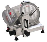 Davlex Commercial Electric Meat Slicer 220mm 8 Inch disc and Sharpening Stone