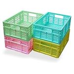 PTEREIW 20L Folding Crate, 4Pack Pl