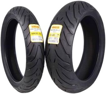 Pirelli Angel ST Motorcycle Tire Set - High Performance, Durable, and Reliable Front (120/70ZR-17 58W) and Rear (180/55ZR17 73W) Tires