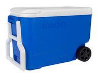 Igloo 00034482 Wheelie Cool 38 Majestic Blue, White, White, White