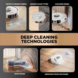 Shark PowerDetect Robot Vacuum Mop – White