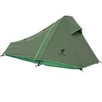 GEERTOP Ultralight 1 Person Backpacking Tent 3-4 Season Waterproof Single Bivy Tent for Camping Hiking Outdoor Travel