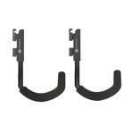 Pop's Parts Plus Metal Hook for Lifetime Shed Fits All Lifetime Sheds with Vertical Channels | (2 Hooks)