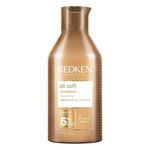 Redken Conditioner, All Soft Conditioner, Sulfate Free Hair Conditioner, For Dry/Brittle Hair, Moisturizes & Provides Intense Softness, With Argan Oil, 300 ML