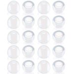 Bluecell 10 Pairs Small Clear color Silicone Replacement Ear Buds Tips for Audio-Technica Skullcandy Monster Sony Ultimate Ears Sharp Sennheiser Plantronics TDK Phillips Panasonic Denon Griffin JVC