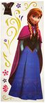 RoomMates Anna with Cape Disney Frozen Repositionable Children's Wall Stickers, Multi-Colour