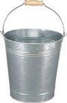 Highlands Galvanised Bucket | 7 L or 12 L Heavy Duty Metal Pail Water Feed Coal Fire Ash