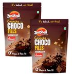 Zerobeli No Palm Oil & Maida Free Delicious Choco Fills 400g| Kids Friendly Snack| Multigrain Chocolate Filled Fullfills|