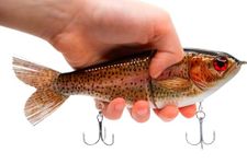 7" Pedigree Glider Glide Bait Swimbait Musky Striper Bass Fishing Lure Big Multi Jointed Shad Trout Slow Sinking (7" Pedigree Glider - Rainbow Trout)