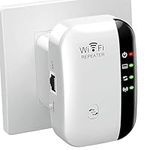 WiFi Range Extender, 2024 Newest WiFi Signal Booster Up to 3000sq.ft and 28 Devices, Internet Booster - with Ethernet Port, Quick Setup, Home Wireless Signal Booster