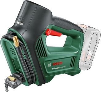 Bosch Home and Garden - Pompe à air/compresseur d'air - UniversalPump 18V (sans Batterie, système 18V, pour Les pneus de Voiture, de Moto et de vélo, 150 PSI, 10,3 Bars, Emballage en Carton)