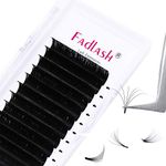 Easy Fan Volume Lash Extensions FADLASH D Curl Volume Fans 8-20mm Length Self Fanning Eyelash Extensions 3D~10D 0.05 0.07mm Eye Lash (0.05-D, Mix 8~14mm)