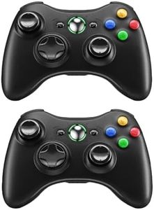 Prodico Xbox 360 Wireless Controller 2 Pack, 2.4G Wireless Controller for Xbox 360 & Slim PC Windows 7