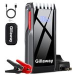 012 Jump Starter Battery Pack, 5000A Peak Car Battery Charger Jump Starter for Up to 10.0L Gas or 8.0L Diesel Engine,12V Car Jumper Starter Portable with Full LCD Screen & LED Light & USB -HIVAGI