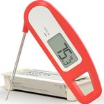 Lavatools PT12 Javelin Ultra Fast Digital Instant Read Meat Thermometer for Grill and Cooking, 2.75" Probe, Compact Foldable Design, Large Display, Splash Resistant – Sambal