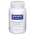 Pure Encapsulations - Resveratrol Extra 100mg - Resveratrol with Grape Seed Extract and Red Wine Polyphenols - 60 Capsules