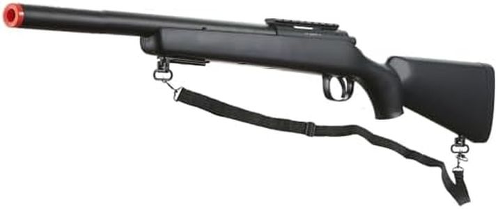 Golden Ball 440 FPS VSR 10 Sniper Carbine MB Spring-Powered Airsoft Sniper-Black-Airsoft Speed Loader Included