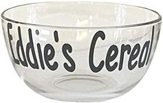 Cereal Bowl with Personalized Name, Ice Cream Dessert Dish for Dad, Kids, Grandpa Gift, Customized