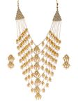 Zaveri Pearls Kundan & Pearls Jewellery Set for Women (Golden)(ZPFK8520)