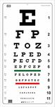 Snellen Distance Vision Eye Chart 20Feet