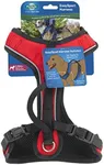 PetSafe EasySport Dog Harness – Adjustable Padded Dog Harness with Control Handle and Reflective Piping – Extra Small, Red