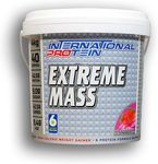 International Protein Extreme Mass Strawberry Flavour Weight Gainer Protein Powder 4 kg