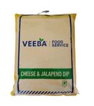 Veeba Cheese & Jalapeno Dip | Cheese & Jalapeno Mayonnaise | Vegetarian | Multi-Purpose | A++ Grade, 1 Kg