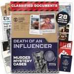 MMC Death of an Influencer - Engaging Murder Mystery Games for Adults - Crime Solving Detective Game with Realistic Evidence and Clues - Cold Case Files Game for Interactive Mystery Board Game