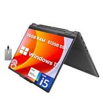 Lenovo Yoga 7i 2-in-1 14" 2.2K Touchscreen Laptop, Intel Core i5-1335U, 16GB LPDDR5, 512GB SSD, Intel Iris Xe, Backlit Keyboard, Fingerprint reader, FHD Webcam, WiFi 6E, Win 11, Grey, 32GB USB Card