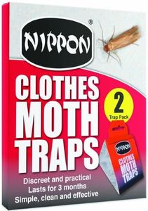 (x5) Vitax 5NCMT1 Nippon Clothes Moth Traps Pack Of 2