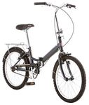 Schwinn 14 Hinge Folding Bike, 20-Inch/Medium, Grey