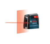 Bosch Gll30 30Ft Cross-Line Laser Level Self-Leveling with 360 Degree Flexible Mounting Device and Carrying Pouch