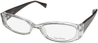 VERA WANG Eyeglasses V160 Crystal, Crystal / Brown