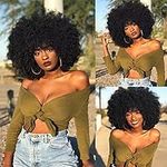 ANNISOUL Afro Wigs for Black Women 