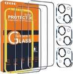 QHOHQ 3 Pack Screen Protector for i