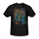 DC Comics Men's Dc Characters Original Universe T-Shirt, Universe Black, Large