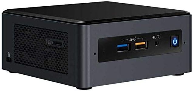 Intel 8Th Gen Nuc Core I7 Mini Pc (Core I7 Nuc8I7Beh+16Gb Ddr4+500Gb Ssd)Unlicensed,Intel,Black