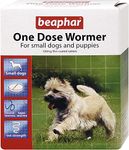 BEAPHAR One Dose Wormer for Small Dogs 3 Tablets - Effective Pet Deworming Treatment Medication for Canine Intestinal Parasites and Worms