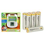 Leapfrog Mr Pencil's Scribble and Write Learning Toy & Amazon Basics AA Performance Alkaline Batteries [Pack of 8] - Packaging May Vary