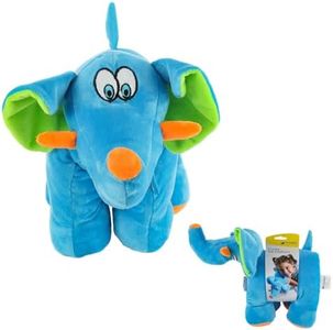 Travel Blue Trunky The Elephant Travel Pillow for Kids & Toddlers – Soft Elephant-Shaped Neck Pillow for Car, Plane & Travel