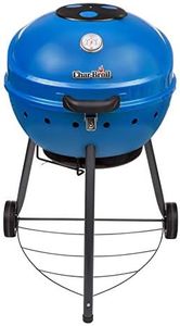 Char-Broil Kettleman TRU-Infrared Charcoal Grill in Blue - 21302145
