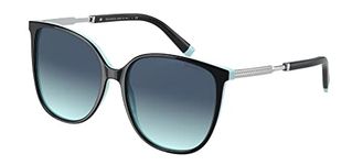 Tiffany & Co. TF 4184 Black Azure/Blue Shaded Azure 57/16/145 women Sunglasses