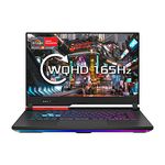 ASUS ROG Strix G513QY 15.6" WQHD 165Hz Gaming Laptop (AMD Ryzen 9 5900HX, AMD Radeon RX 6800M 12GB Graphics, 16GB RAM (2x 8GB), 1TB PCI SSD, Windows 10)