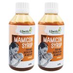 Ujwala Ayurvedashram Mamicon Syrup Pack Of 2 (200Ml)|For Milk Secretion In Mother|Reduce Breast Engorgement|Prevent Mothers From Candida Fungus|Open Blocked Milk Ducts