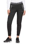 Dickies Dynamix Women Scrubs Pant Natural Rise Tapered Leg Jogger DK185, Black, XX-Large Plus Petite