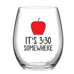 Gtmileo Teacher Wine Glass - It's 3