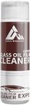 Glass Polish 1.7oz (50ml), Cerium Oxide Glass Polishing Compound for Car Windshield, Mirror, Headlights, Scratch Remover, Oil Film Cleaner, Stain & Water Spot Removal, Restores Glass Clarity, White