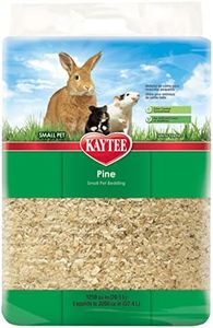 Kaytee Small Animal Pine Bedding for Pet Guinea Pigs, Rabbits, Hamsters, Gerbils, and Chinchillas, 52.4 Liter