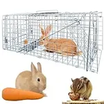 Live Animal Cage Trap,24 X 7 X 8In 