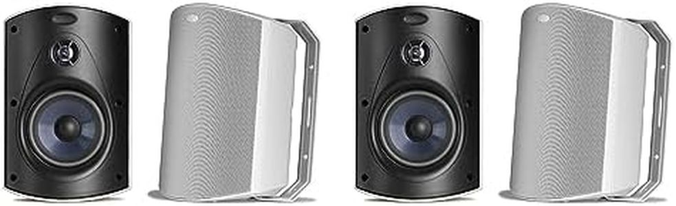 Polk Audio Atrium6 All Weather Outdoor Loudspeakers - 4 Pack (White)